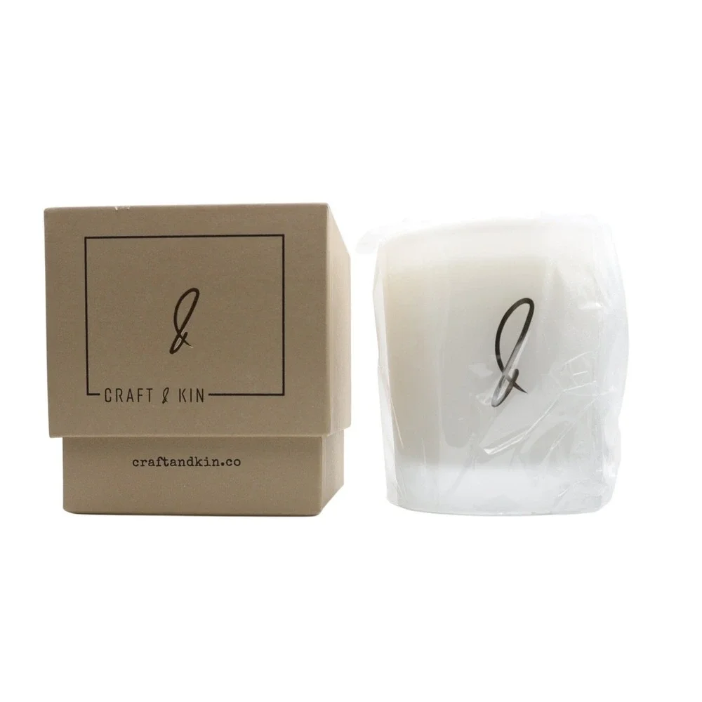 CRAFT & KIN - Premium Soy Candle - Lavender & Eucalyptus - 8 oz